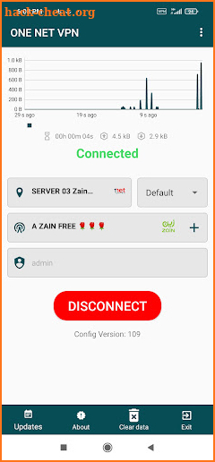 One Net VPN screenshot