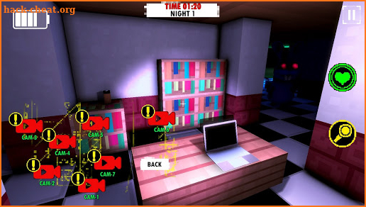 One Night At Pizzeria Craft 2 screenshot