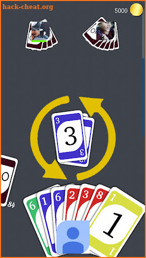 One online (Crazy Eights) screenshot