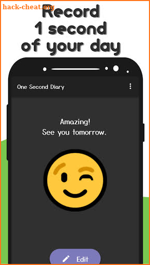 One Second Diary screenshot