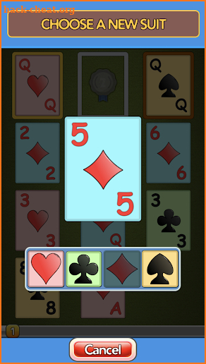 One Stack Solitaire screenshot