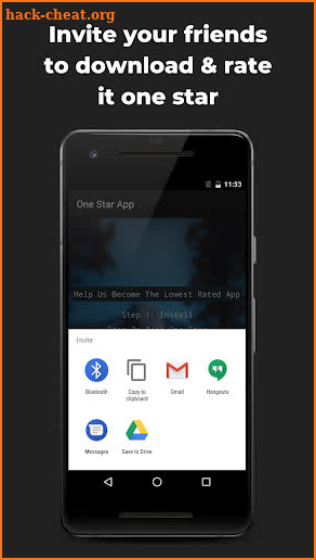 One Star App: The Lowest Rated App screenshot