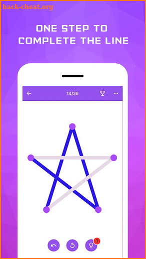 One Stroke Line Puzzle screenshot