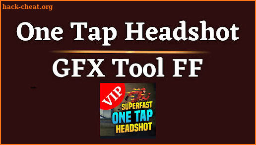 One Tap Headshot GFX Tool FF screenshot