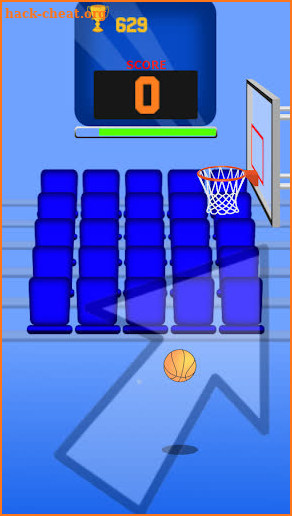 One Touch Dunk: 2D Arcade Basketball Game screenshot