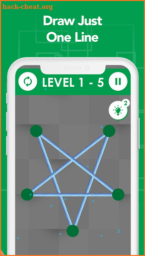 One Touch Line Draw - String Line Puzzle screenshot