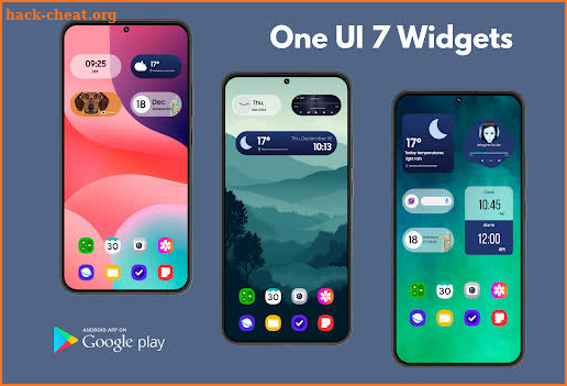 One UI 7 Widgets screenshot