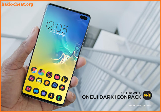 ONE UI DARK Icon Pack : S10 screenshot