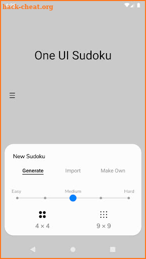 One UI Sudoku screenshot