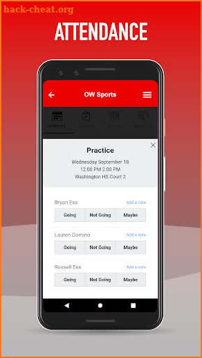 One World Sports Association screenshot