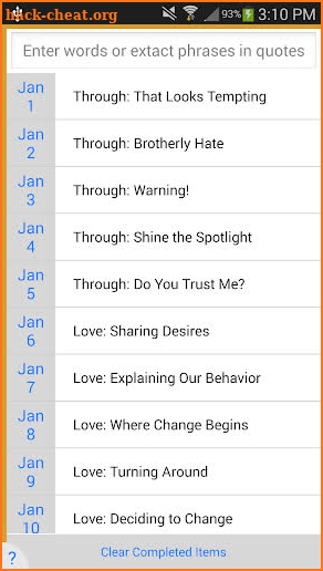 One Year® Devo Reader screenshot