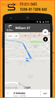 ONE20 MAPS - Truck-Safe Nav, Truck Stops, Weather screenshot