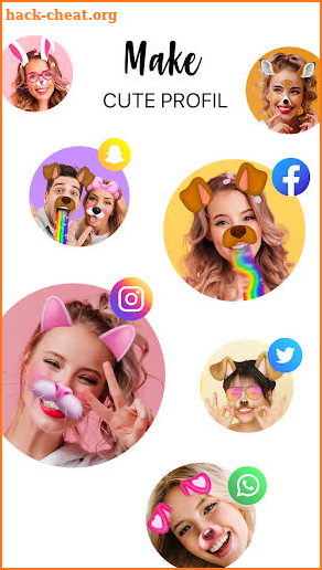 OneClick - Camera Face Paint screenshot