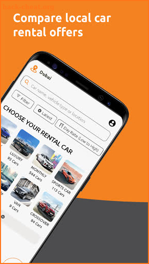 OneClickDrive Car Rental Marketplace screenshot