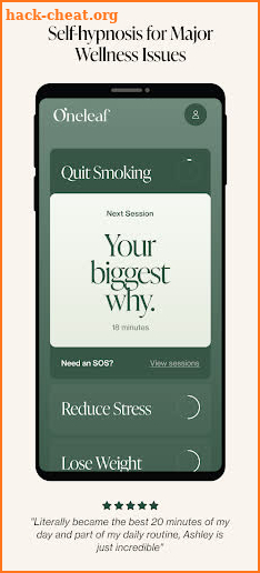 Oneleaf: Self-Hypnosis screenshot