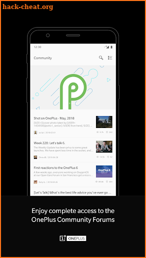 OnePlus Community screenshot