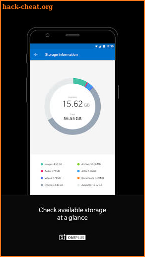 OnePlus File Manager screenshot