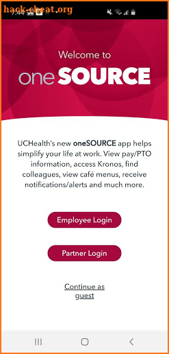 oneSOURCE by UCHealth screenshot