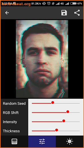 Onetap Glitch - Photo Editor screenshot