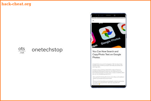 OneTechStop screenshot