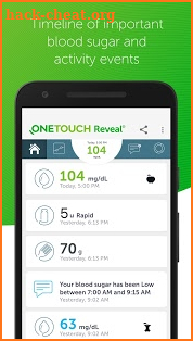 OneTouch Reveal screenshot