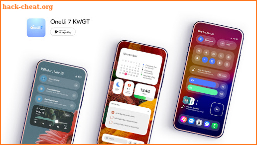 OneUI 7 KWGT - One UI Inspired screenshot