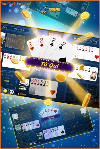 Ongame Sám cô - Xì tố Poker 7 lá screenshot