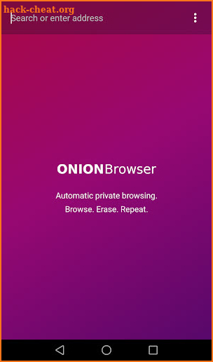 Onion Privacy and Anonymous Browser screenshot