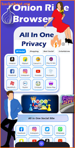 Onion Ride Browser - Turbo Pro screenshot