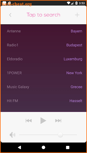 Online Radio screenshot