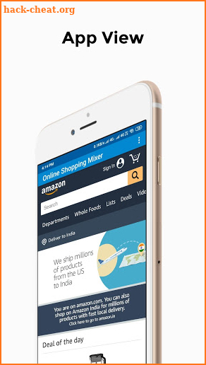 Online Shopping Mixer screenshot