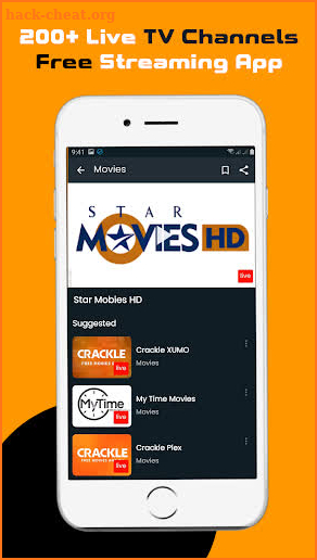 Online TV- Live TV Channel app screenshot