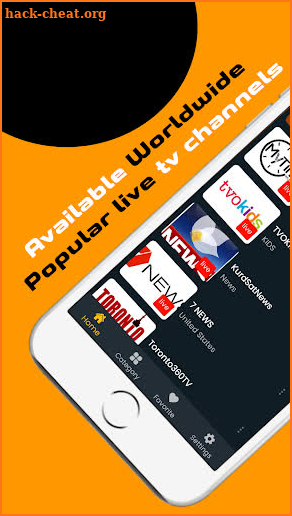 Online TV- Live TV Channel app screenshot