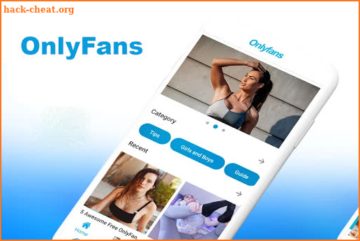 OnlyFans app Guide screenshot