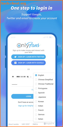 OnlyFans App Guide for Android screenshot