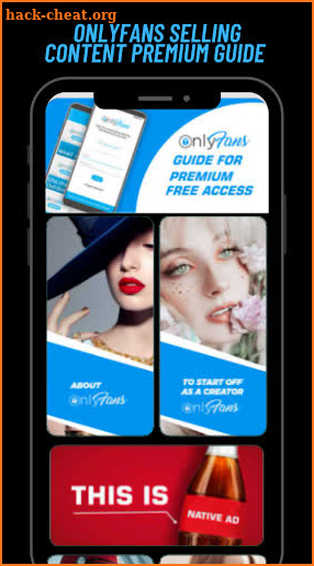 onlyfans app mobile creators walkthrough screenshot