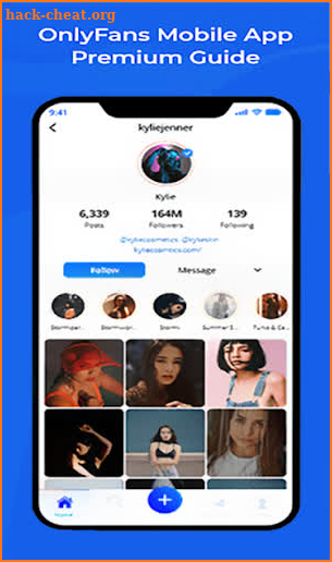 OnlyFans Mobile App Guide screenshot