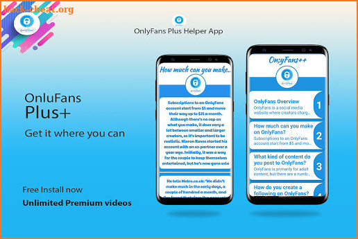 OnlyFans++ Unlimited Videos & Real Fans Guia screenshot