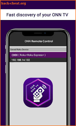 Onn TV Remote for Roku screenshot