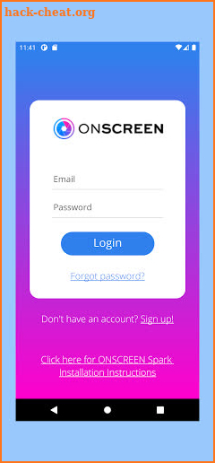 ONSCREEN TV Video Calls screenshot