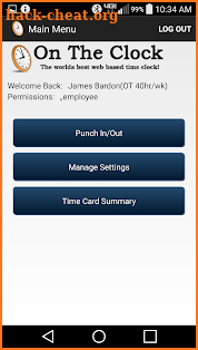 OnTheClock - Employee Time Clock screenshot