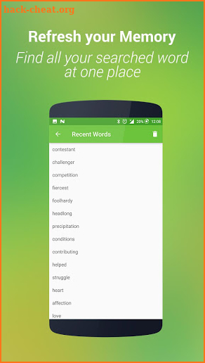 onTouch English Dictionary - offline screenshot