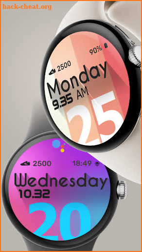 Oogly Day Digital Watch screenshot