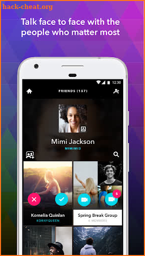 ooVoo Video Calls, Messaging & Stories screenshot