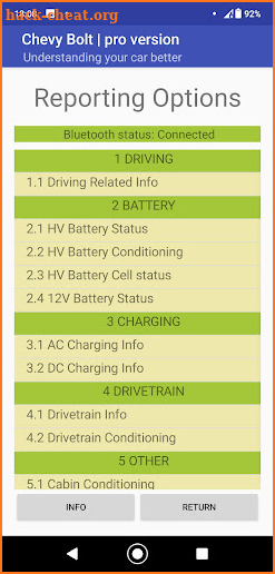 Opel Ampera E monitor pro screenshot