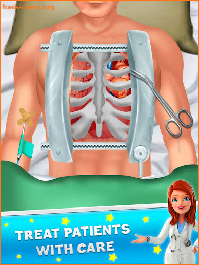 Open Heart Surgery Emergency Hospital Doctor Games screenshot