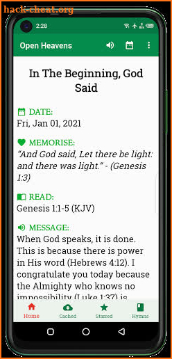 Open Heavens 2021 screenshot