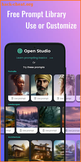 Open Studio AI: Midjourney Art screenshot