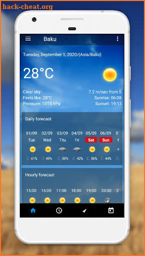 Open Weather Channel screenshot