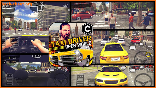 Open World Driver - Taxi Simulator 3D  Free Racing screenshot